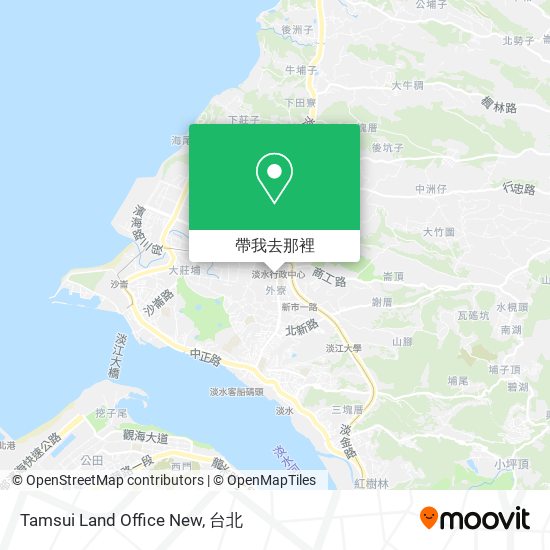 Tamsui Land Office New地圖