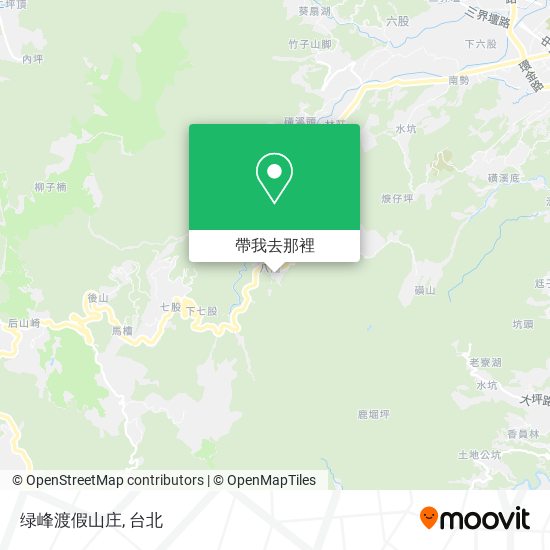 绿峰渡假山庄地圖