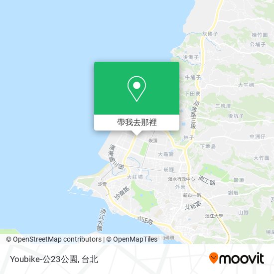 Youbike-公23公園地圖