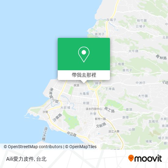 Aili愛力皮件地圖