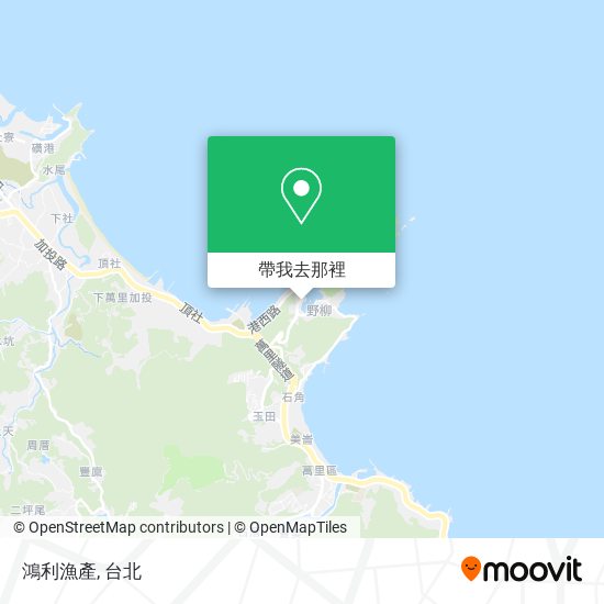鴻利漁產地圖