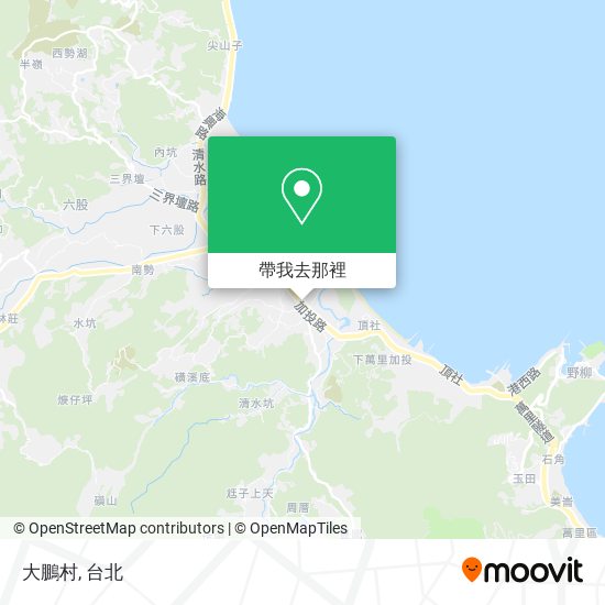 大鵬村地圖