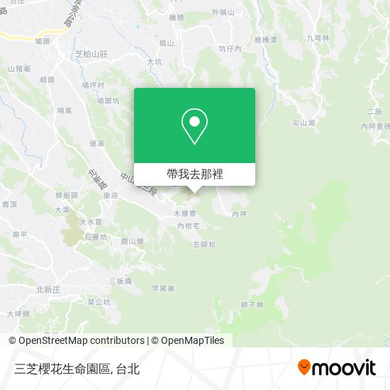 三芝櫻花生命園區地圖
