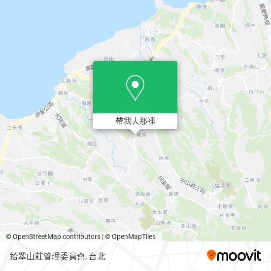 拾翠山莊管理委員會地圖