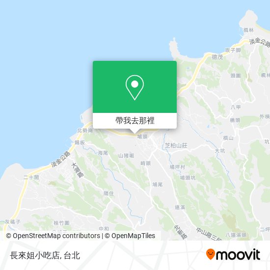 長來姐小吃店地圖