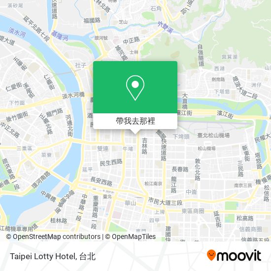 Taipei Lotty Hotel地圖