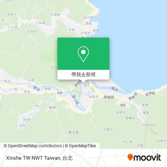 Xinshe TW NWT Taiwan地圖