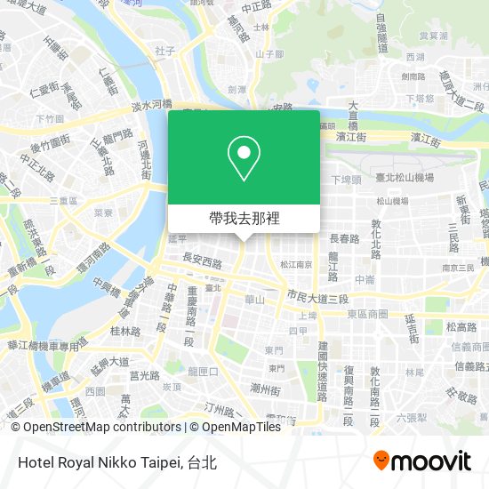 Hotel Royal Nikko Taipei地圖
