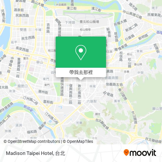 Madison Taipei Hotel地圖