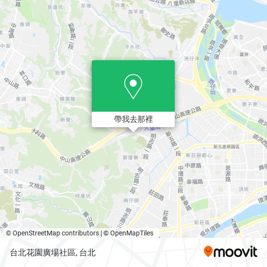 台北花園廣場社區地圖