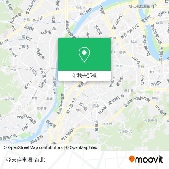 亞東停車場地圖