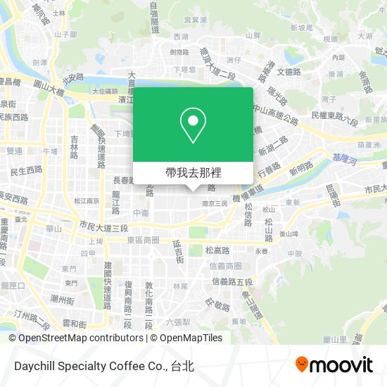 Daychill Specialty Coffee Co.地圖