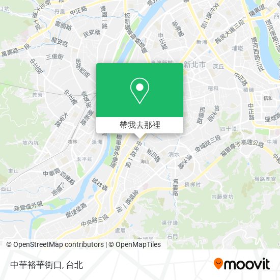中華裕華街口地圖