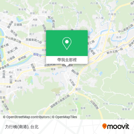 力行橋(南港)地圖