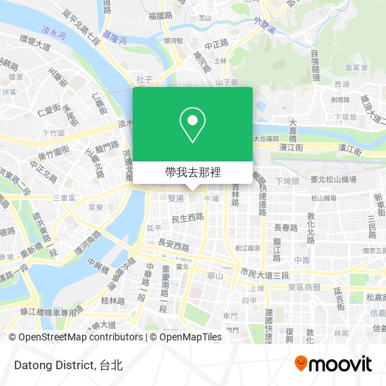 Datong District地圖