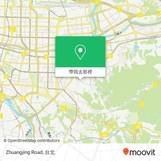 Zhuangjing Road地圖