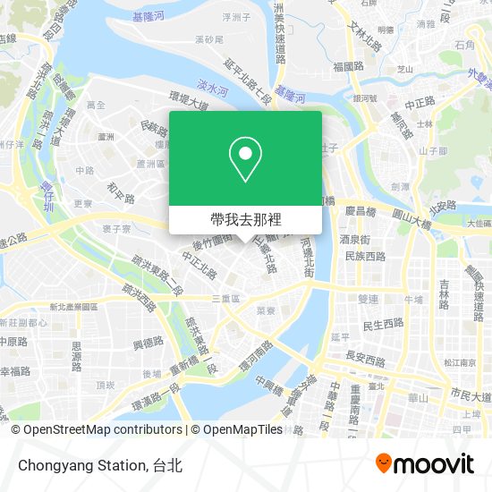 Chongyang Station地圖