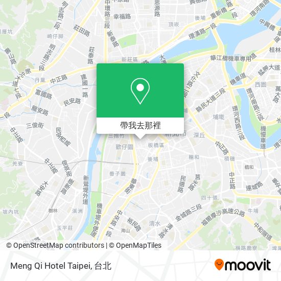 Meng Qi Hotel Taipei地圖