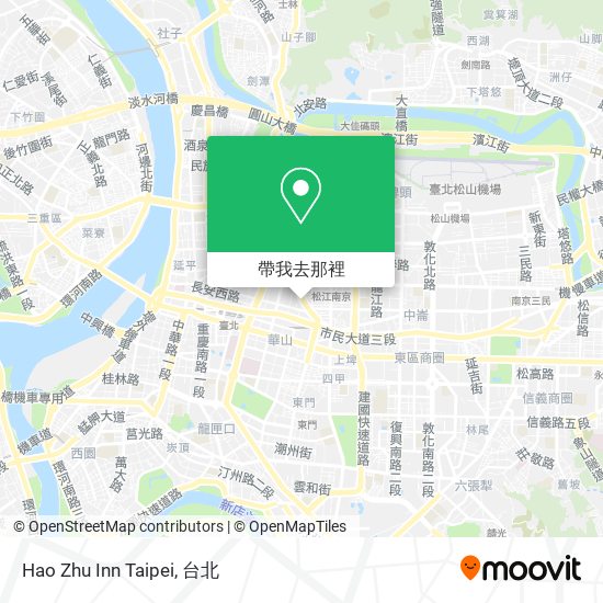 Hao Zhu Inn Taipei地圖