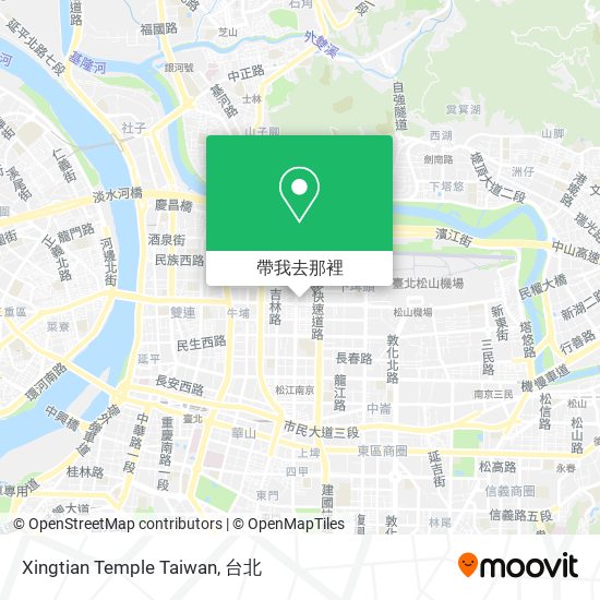 Xingtian Temple Taiwan地圖