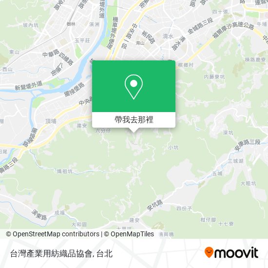 台灣產業用紡織品協會地圖