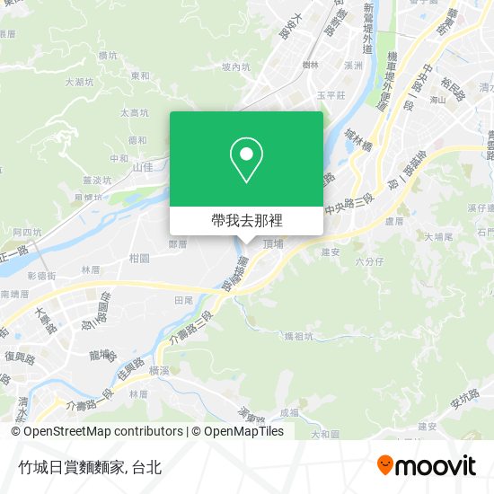 竹城日賞麵麵家地圖