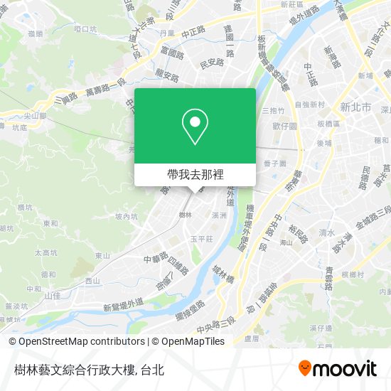 樹林藝文綜合行政大樓地圖