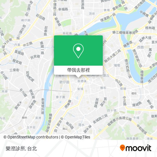 樂澄診所地圖