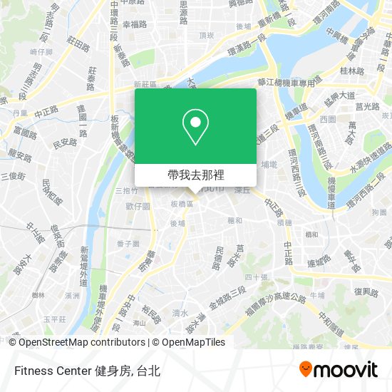 Fitness Center 健身房地圖