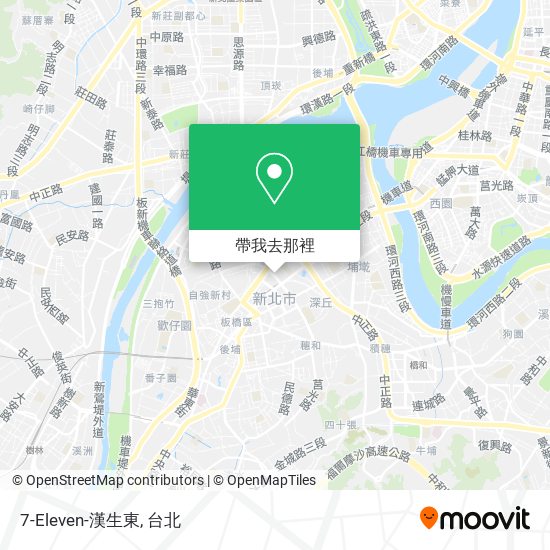 7-Eleven-漢生東地圖