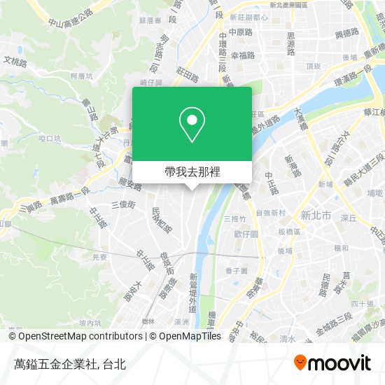 萬鎰五金企業社地圖