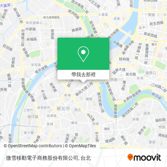 微雪移動電子商務股份有限公司地圖
