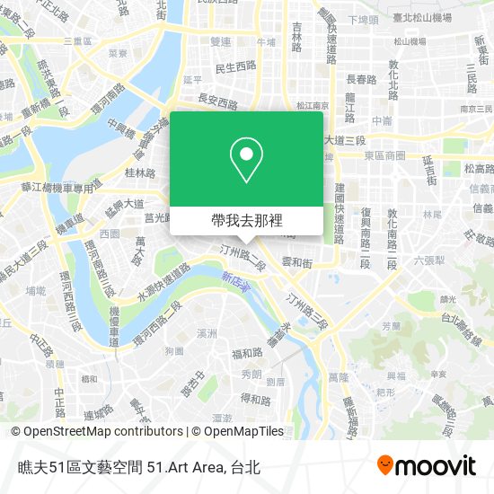瞧夫51區文藝空間 51.Art Area地圖