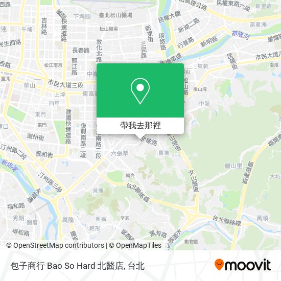 包子商行 Bao So Hard 北醫店地圖