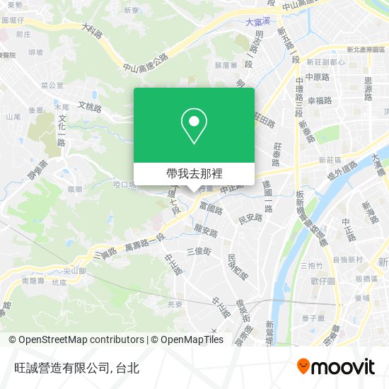 旺誠營造有限公司地圖