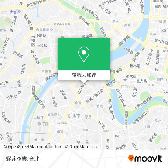 耀蓬企業地圖