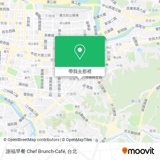 謝福早餐 Chef Brunch-Café地圖
