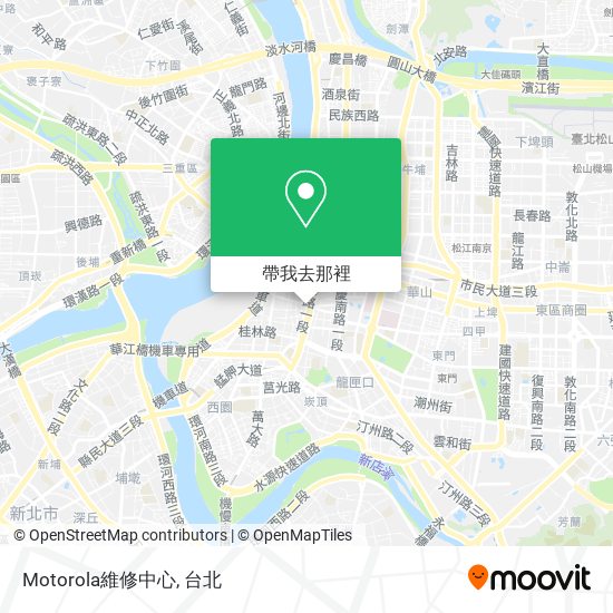 Motorola維修中心地圖