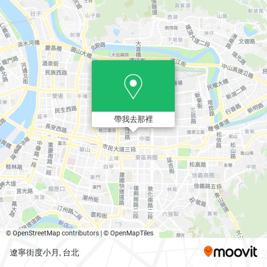 遼寧街度小月地圖