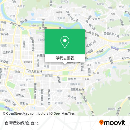 台灣產物保險地圖