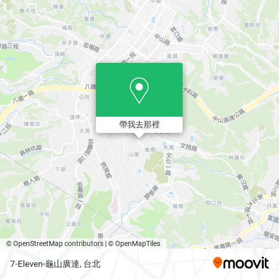 7-Eleven-龜山廣達地圖