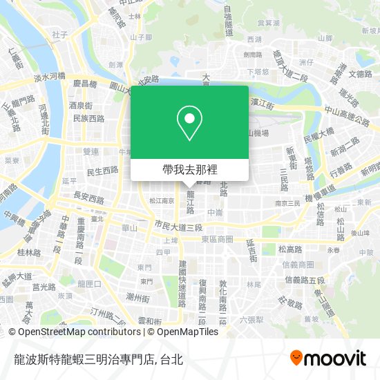 龍波斯特龍蝦三明治專門店地圖