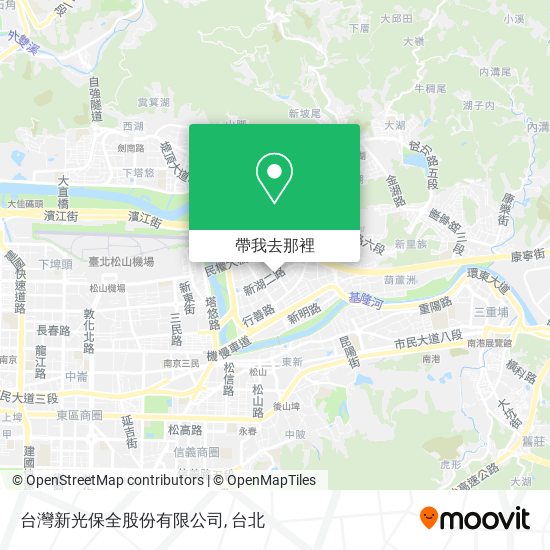 台灣新光保全股份有限公司地圖
