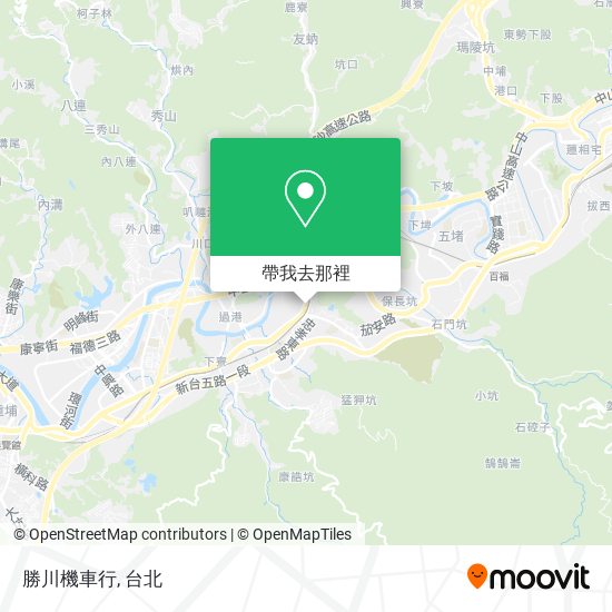 勝川機車行地圖