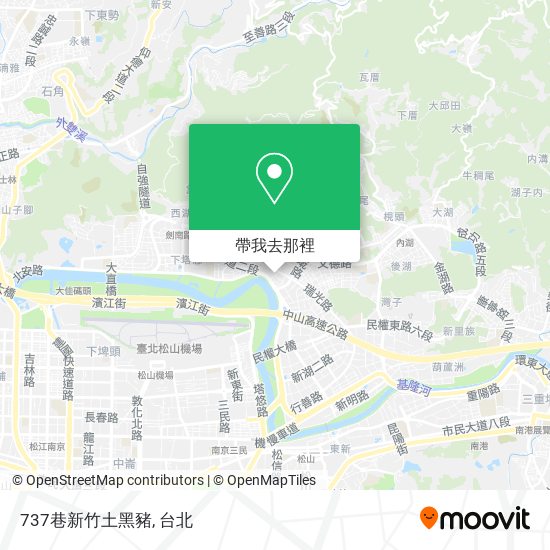 737巷新竹土黑豬地圖