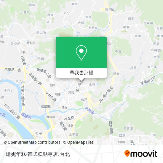 珊妮年糕-韓式糕點專店地圖