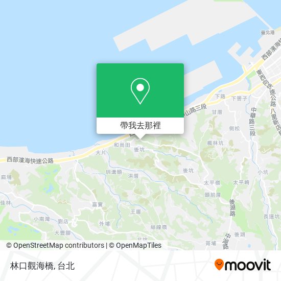 林口觀海橋地圖