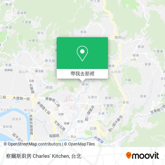 察爾斯廚房 Charles' Kitchen地圖