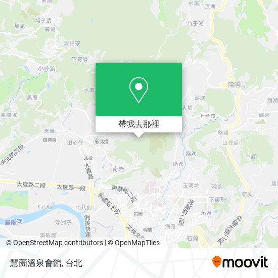 慧薗溫泉會館地圖