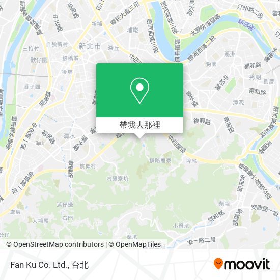 Fan Ku Co. Ltd.地圖